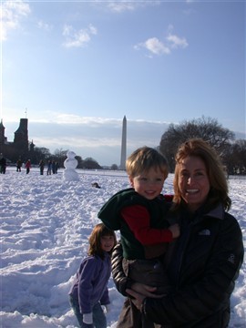 Ashley, Zoe and William, Dec., 2009.