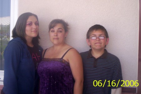 My daughter Christy  and her 2 kids