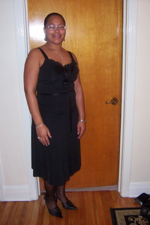 Dianne at a Christmas party in 2006