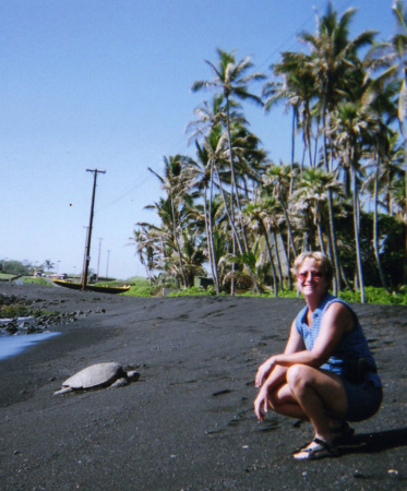 Me and Turtle in Hawaii