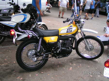 Henry Corrado's 1976 Yamaha DT400.