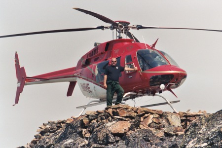 Me and The Copter Fighting Fire in Montana 2005