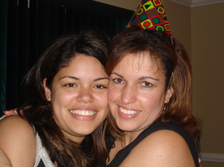 My daughter Vanessa & me, my first born