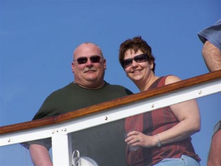 Dale and I on our family vacation!