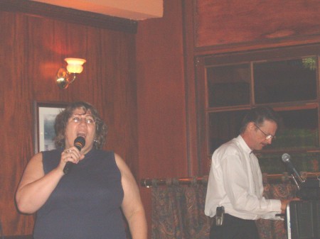 Me singing in Bay Ridge, Bklyn