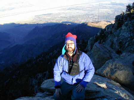 Harris on the ridge on Mt. San Jacinto, 2004