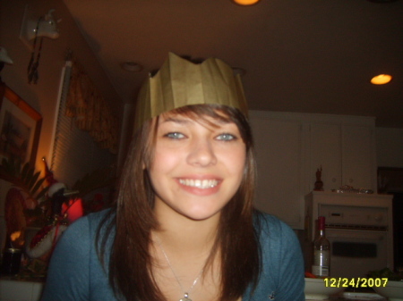 Lindsey and her crown