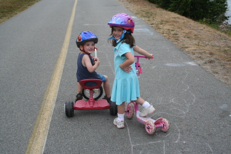 Bike riding at the Cape Cod Canal