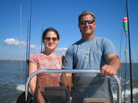 Fishing on Matagorda Bay