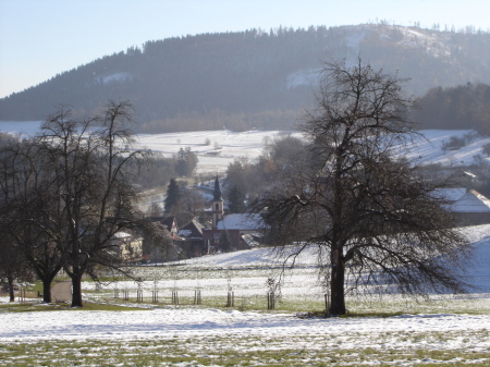 On the edge of the Black Forest-the town in which my husband's ancestors lived.