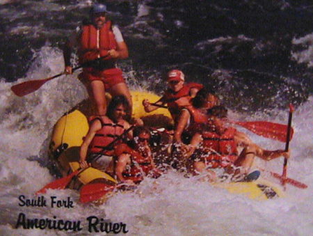 Professional Whitewater Rafting Guide 1980s or so