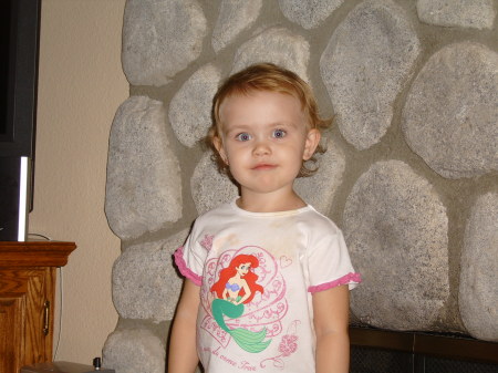 My Granddaughter Lillie age 2