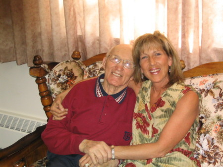 Deb with Grandpa