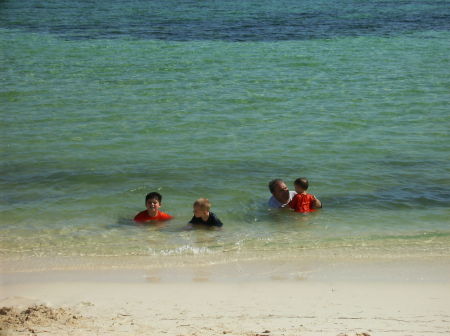 Swimming in Mexico