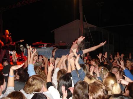 Crowd Surfing