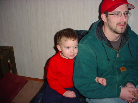 SON JASON AND GRANDSON CHRISTIAN