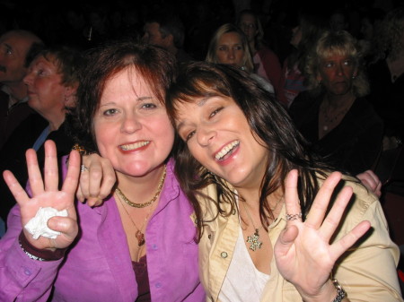 Gail with sister Dana