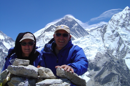 Bonny and Charlie Mt Everest