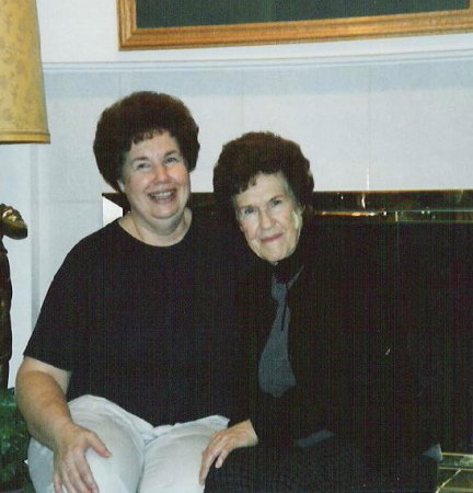 Mom and me, before we turned gray..