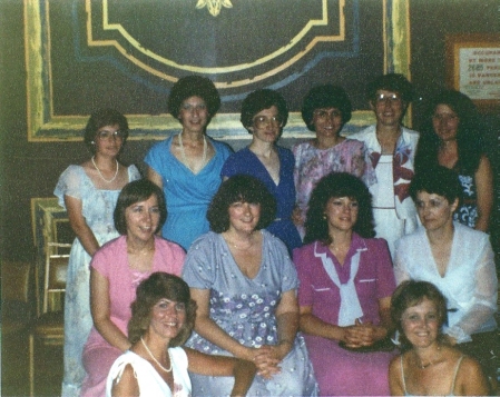 Class of '69, attending all school reunion.