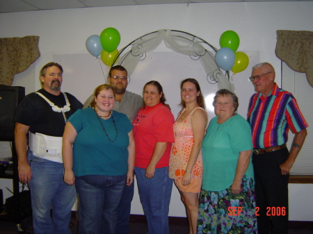 Phillip, Stacey, Levi, Carrie, DeziRae, Luann, Ron