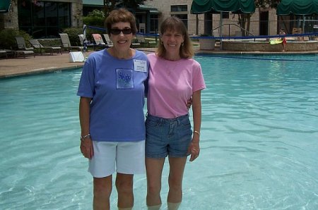 My Mom (here in TX for a visit) and me 6-25-06