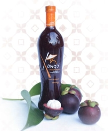 Juice in the xango bottle