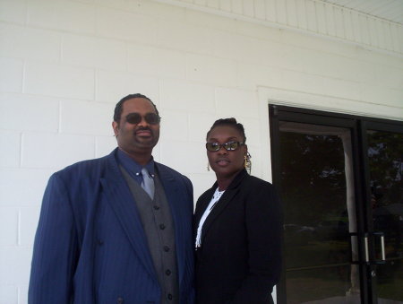 Mr. & Mrs. Joseph Fenner at Church on Memorial Day Weekend: Sunday 2006