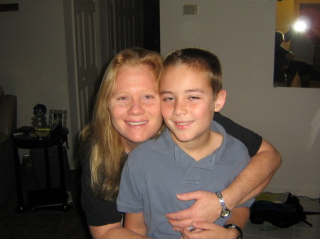 My son & I. Jan.2008