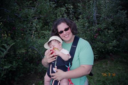 Apple Picking with Mom and Dad