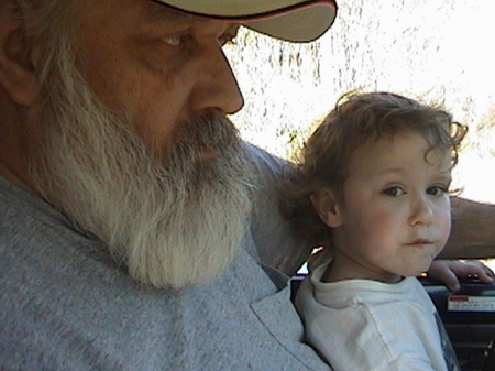 Dad and Kaige. 2002