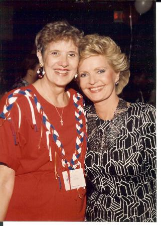 Bea with Florence Henderson