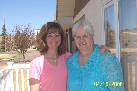 Easter 2006 - Mom & me