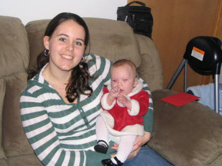 Brandi and Aunt Katie 2007 Christmas