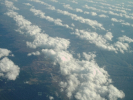 Clouds at 30,000 ft above sea level