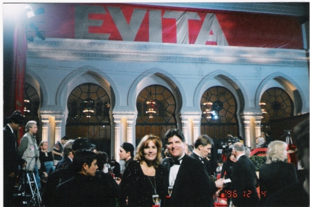 Ted & Karen Sharp hosting Madonna's Evita premiere