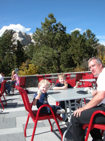 Ice Cream at Mt. Rushmore