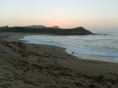 Big Sur as the Sun Goes Down