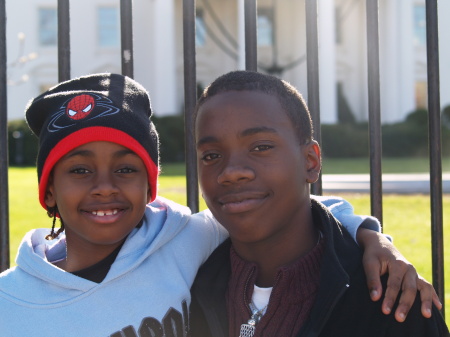 MY BOYS AT THE WHITE HOUSE