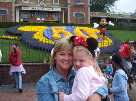 Sarah Frances and Mommy at Disneyland