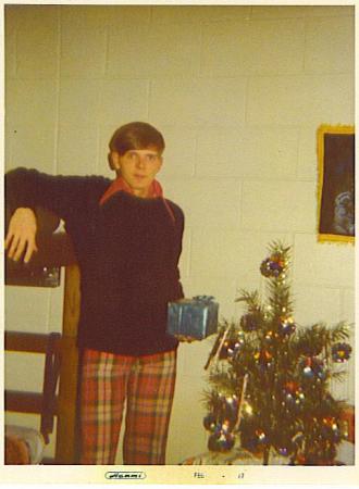 Me in Korea Christmas 1977