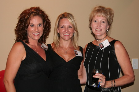 Kim Wootten, Hope Patterson and Durema Ruke at the reunion.