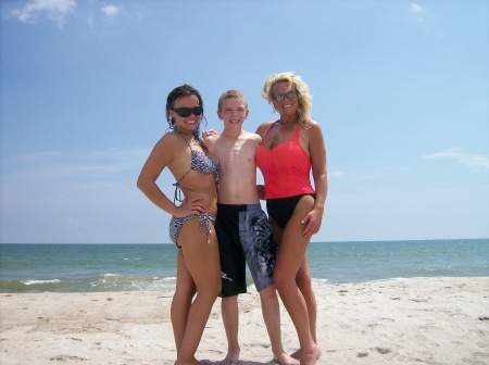 Me with my babies: Labor Day at the beach!