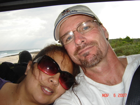 Steve & I on vacation