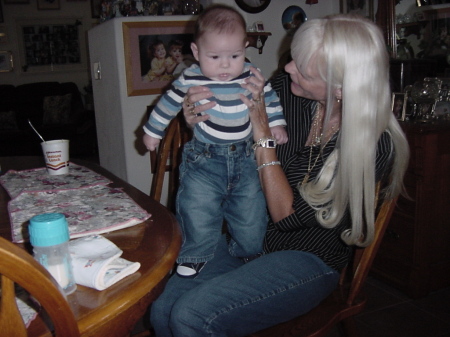Trisha with Grandson Z