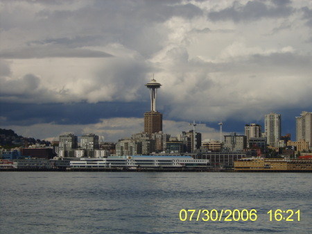 Space Needle and the box it came in!