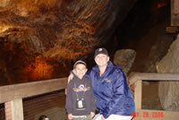 James and Me at Glenwood Caverns May 2006