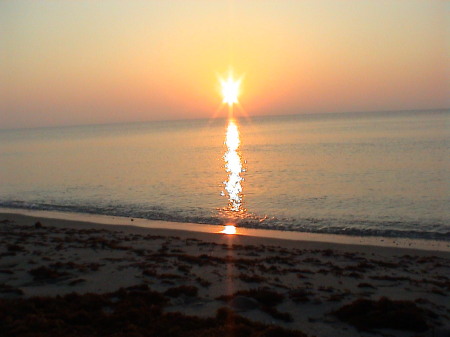 Sunrise on the Beach, Del Rey, Florida