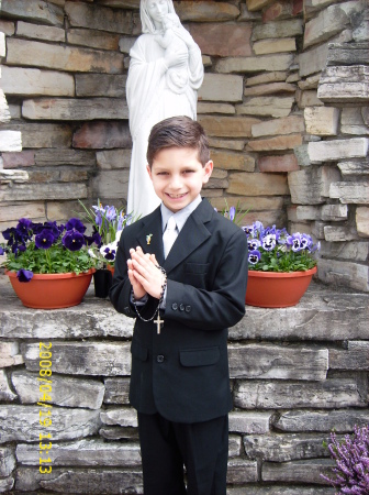 Michael's 1st Communion Pic