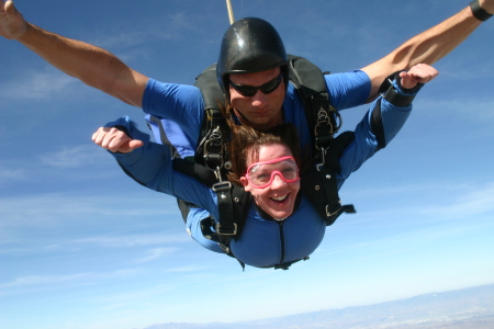 skydiving in CA